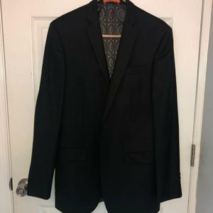 Black suit jacket